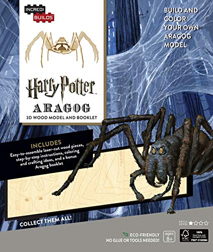 Incredibuilds Harry Potter IncrediBuilds 3D Wood Model Kit Aragog Kits