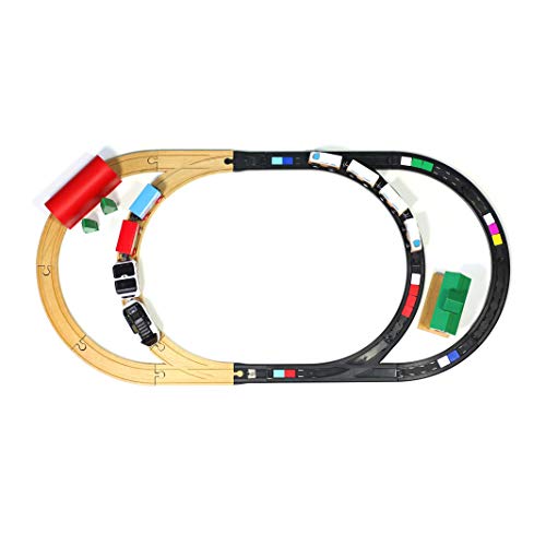 intelino Smart Train - Set de adaptación para rieles de Madera