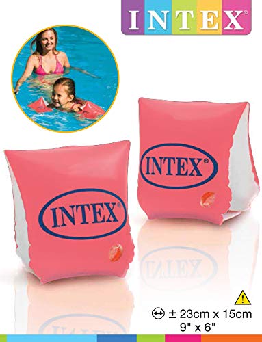 Intex 58642EU - Manguitos hinchables 23 x 15 cm, de 3 a 6 años