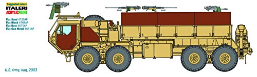 Italeri - HEMTT (Heavy Expanded Mobility Tactical Truck) gun truck 1:35 (ITA556510)