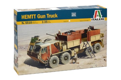 Italeri - HEMTT (Heavy Expanded Mobility Tactical Truck) gun truck 1:35 (ITA556510)