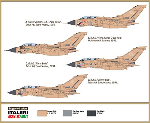 Italeri-Tornado GR1, Color sin renseigné. (1384)