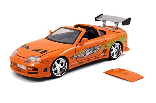 Jada Fast&Furious Supra con figura Brian 1:24