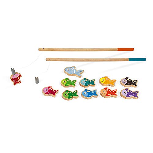 Janod Pesca con caña (j03062), Multicolor, Verpackung 36 x 15 cm (4503062)