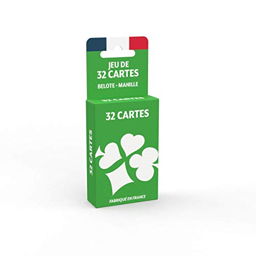 Juego de 32 Cartas – Juego de belote, Manila, Poker menteur