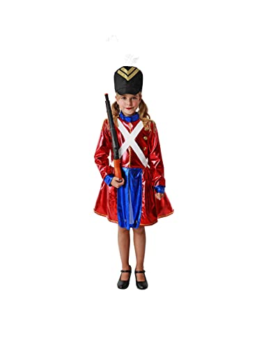 Juguetutto - Disfraz Soldadita de plomo para niñas (7-9 años)