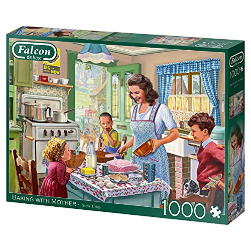 Jumbo- Baking with Mother Rompecabezas, Multicolor (11245)