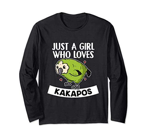 Just A Girl Who Loves Kakapos Lindo Disfraz De Kakapo Manga Larga