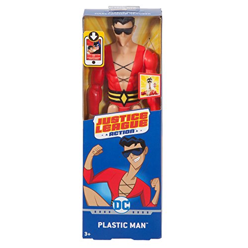 Justice League Figura básica Plastic Man, 30 cm (Mattel FPC65) , color/modelo surtido