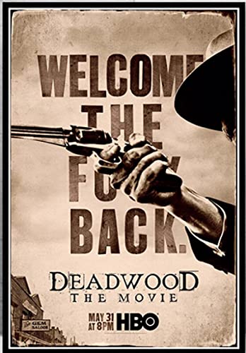 JYSHC Rompecabezas 1000 Piezas De Madera Imagen De Montaje Cartel De Película Deadwood Juegos para Adultos Juguetes Educativos Yt166Nx