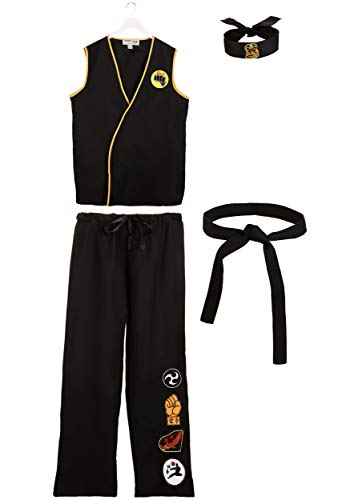 Karate Kid Cobra Kai Fancy Dress Costume Large