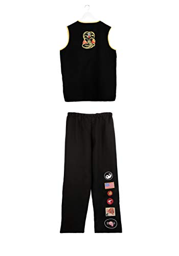 Karate Kid Cobra Kai Fancy Dress Costume Large