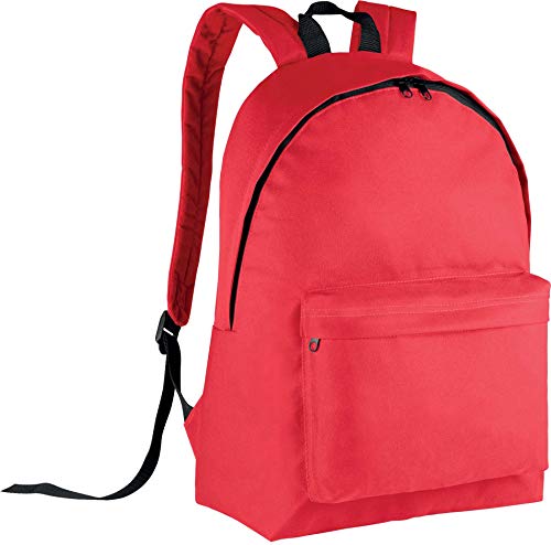 Kariban - Mochila Infantil Rojo Rojo Dimensions: 28x38x19cm. 14L. Polyester 600