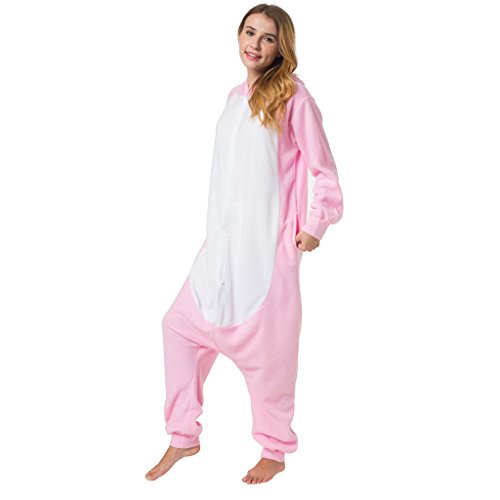 Katara (10+ Modelos) Kigurumi Pijamas Disfraz Animal Halloween Adultos Cerdo Talla 145-155cm