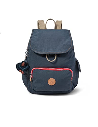 Kipling City Pack S, Mochila para Mujer, Azul (True Navy C), 27x33.5x19 cm