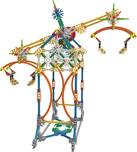 K'Nex 77078 K'NEX Stem Explorations Swing Ride Set de construcción para niños a Partir de 8 años de Edad Juguete Educativo de ingeniería, 486 Piezas