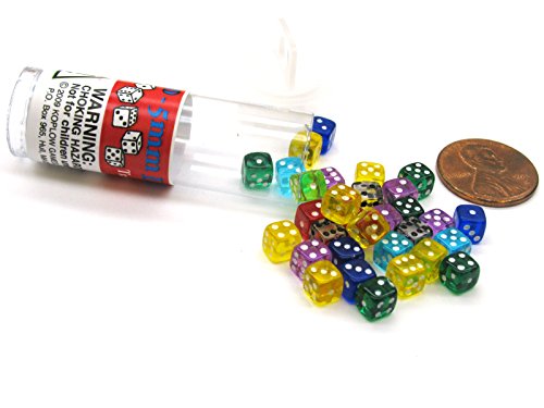 Koplow 10796 D6 Htube 5 mm Tr Assorted 30 by Koplow Games