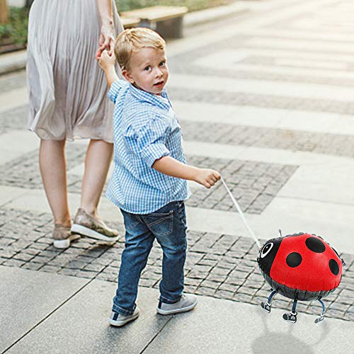 Kulannder Globos de Animales Caminando de 9 Piezas,Globos de Mascota Foil Globos de Animales Divertidos para Fiesta de Cumpleaños Decoracion y Regalo