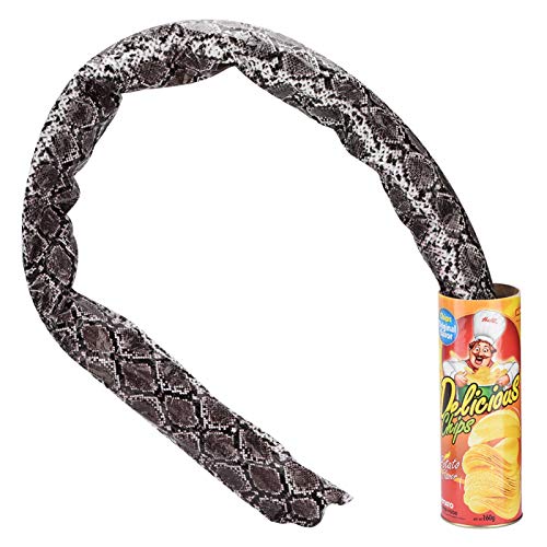 Kuuleyn Latas mágicas de Papas Fritas, Papas Fritas Pueden bromas Divertidas Broma Salto Pop out Spring Snake Trick Toy