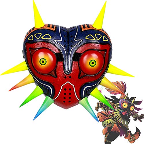 La Leyenda de Zelda Majora Mask Máscara Impresión 3D Personalizada Casco Cosplay Disfraz Costume Accesorio Colección Carnaval Halloween Resina Regalo Unisex para Fans de Juego