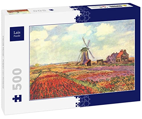 Lais Puzzle Claude Monet - Tulipanes de Holanda 500 Piezas