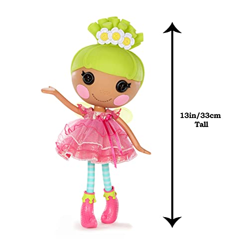 Lalaloopsy Pix E. Flutters 33cm con luciérnaga-Muñeca Hada con Vestido Rosa y Zapatos Intercambiables-Caja Reutilizable-Edad: 3+ años, Color (576877C3)