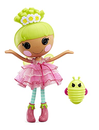 Lalaloopsy Pix E. Flutters 33cm con luciérnaga-Muñeca Hada con Vestido Rosa y Zapatos Intercambiables-Caja Reutilizable-Edad: 3+ años, Color (576877C3)