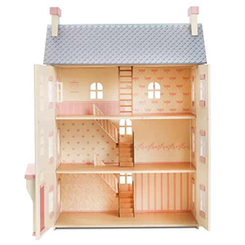 Le Toy Van - Cherry Tree Hall Casita de Muñecas de madera | A partir de 3 años +