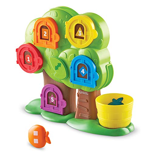 Learning Resources Hide & Seek Learning Treehouse Escondite en la casita del árbol didáctica, color (LER7741) , color/modelo surtido