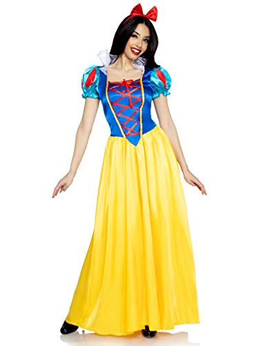 Leg Avenue- Classic Snow White Nieve Mujer, Multicolor, Medium (EUR 38-40) (8540702101)