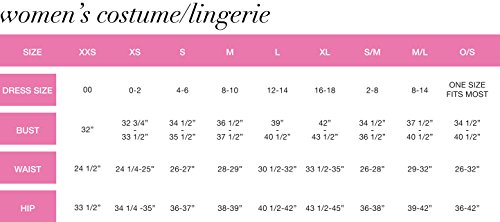 Leg Avenue- Classic Snow White Nieve Mujer, Multicolor, Medium (EUR 38-40) (8540702101)