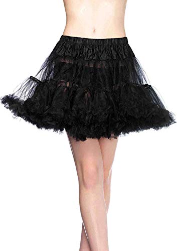 Leg Avenue- Mujer, Color negro, Talla Única (EUR 36-40) (899022001)