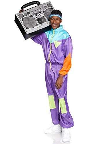 Leg Avenue Totally Awesome 80s Ski Suit Disfraces para Adultos, Multicolor, Hombre