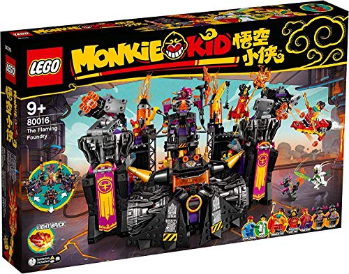 LEGO La fundición incandescente – Set de juego para emocionantes aventuras con Monkie Kid™ y Demon Bull King