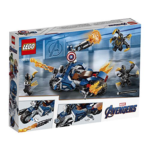 LEGO Marvel Avengers Captain America: Outriders Attack 76123 Building Kit (167 Piece)