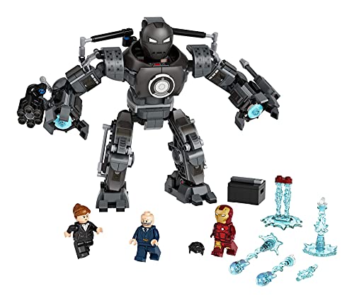 LEGO Marvel Iron Man: Iron Monger Mayhem 76190 Kit de construcción coleccionable con Iron Man, Obadiah Stane y macetas de pimienta; Nuevo 2021 (479 piezas)