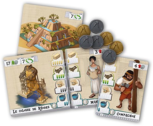 Les Editiss:Antiquite – Asmodee – Juego de Mesa – Juego de Cartas – Juego de Estrategia