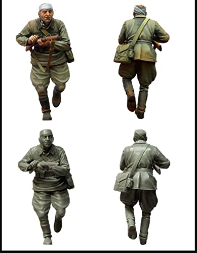 LIANGFANG Kit de Modelo de Figura de Resina 1/35-C199 WW2 Rifleman EJÉRCITO Rojo Kit sin Montar y sin Pintar