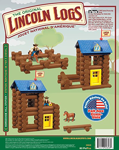 Lincoln Logs Horseshoe Hill Station by