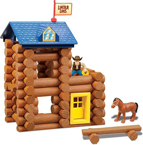 Lincoln Logs Horseshoe Hill Station by