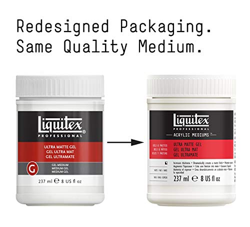 Liquitex aditivo - Médium gel ultra mate Professional, 237 ml