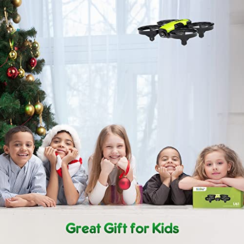 Loolinn | Drones con Camara para Niños - Mini Drone Cuadricóptero, Dron con Cámara Ajustable / FPV Transmisión en Tiempo Real Fotos y Videos / Incluye Tres Baterías (Idea para Regalo)