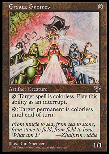 Magic The Gathering Ersatz Gnomes - Gnomi Sintetici - Mirage