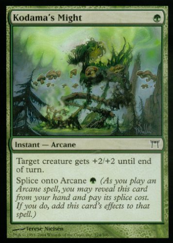 Magic The Gathering - Kodama's Might - Potencia del kodama - Champions of Kamiawa - Foil