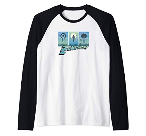 Magic: The Gathering Zendikar Posters Camiseta Manga Raglan