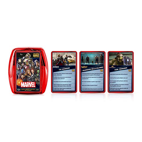 Marvel Cinematic Universe Top Trumps Quiz Game – Italian Edition