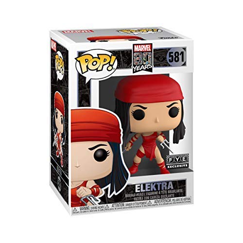 Marvel Funko Pop! : 80 Aniversario - Elektra Bobble-Head