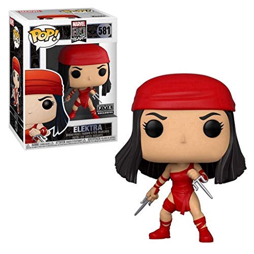 Marvel Funko Pop! : 80 Aniversario - Elektra Bobble-Head