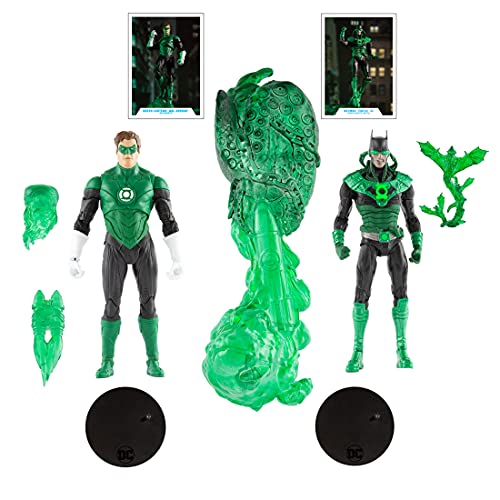 Mc Farlane DC - Batman Earth-32 & Green Lantern - Pack 2 Figurines articulée 18c