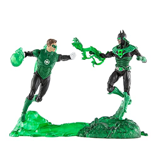 Mc Farlane DC - Batman Earth-32 & Green Lantern - Pack 2 Figurines articulée 18c